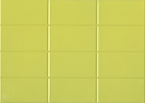 Mono Плитка настенная салатовая (MYM351R) 25x35