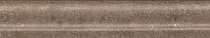 Виченца Бордюр Багет коричневый BLD016 15х3
