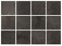 Караоке Плитка настенная черный 1222T полотно 30х40 из 12 частей 9,9х9,9