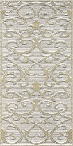 Deja Vu Gold White Декор Damask (K941991) 30x60