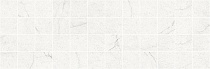 Rock Декор мозаичный белый MM11186 20х60