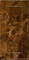 Букингем 3Д Плитка настенная коричневая 30х60